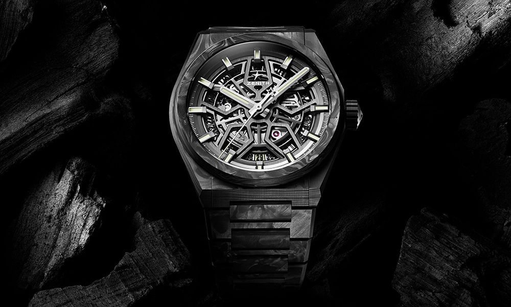 OROLOGI UOMO il nuovo OROLOGIO POLSO Zenith tutto in carbonio Style