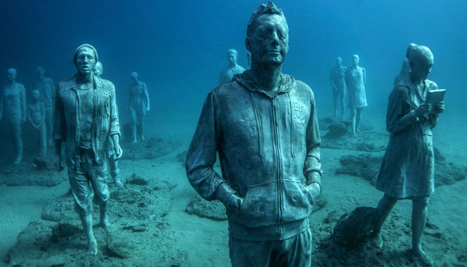 Le eco-sculture del museo sottomarino di Lanzarote - immagine 5