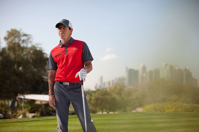 Rory McIlroy in campo a Dubai per Omega - immagine 3