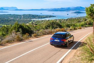 Le nuove auto ibride di Audi in Costa Smeralda