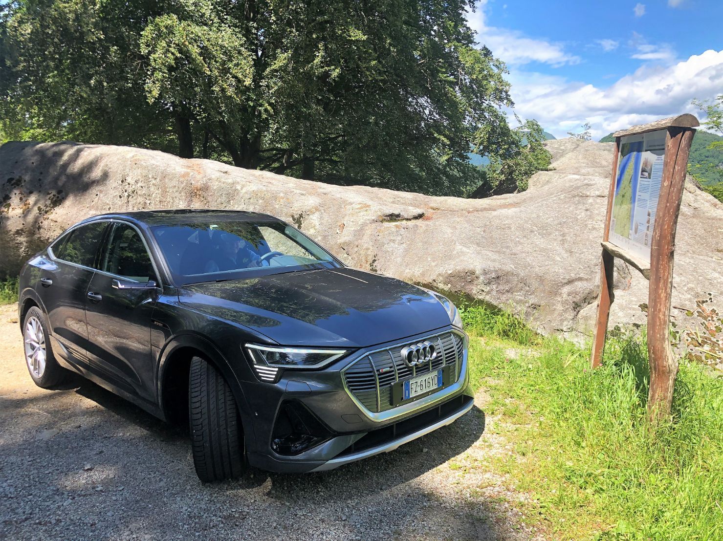 Audi e-tron Sportback 50: prova su strada della nuova full electric- immagine 5