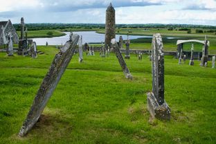 Il monastero di Clonmacnoise