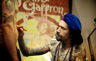 Filip Leu, la star del tatuaggio al Tattoo EXPO Bologna