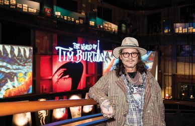 Johnny Depp al Museo del Cinema di Torino in visita privata e a porte chiuse