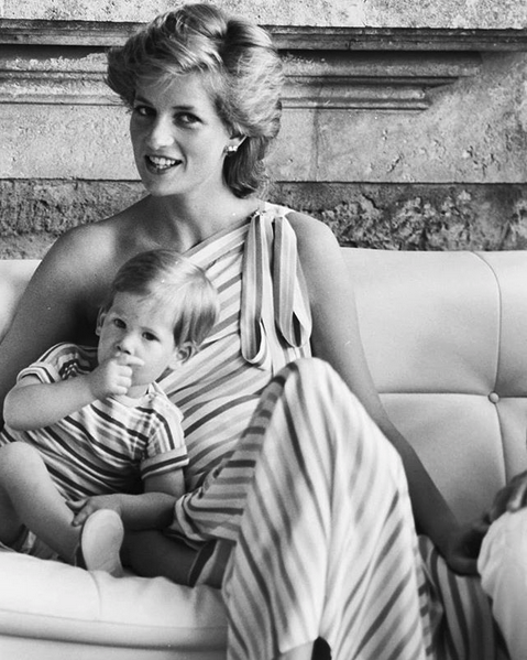 Lady Diana principe Harry