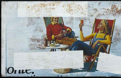 Mimmo Rotella. Blanks