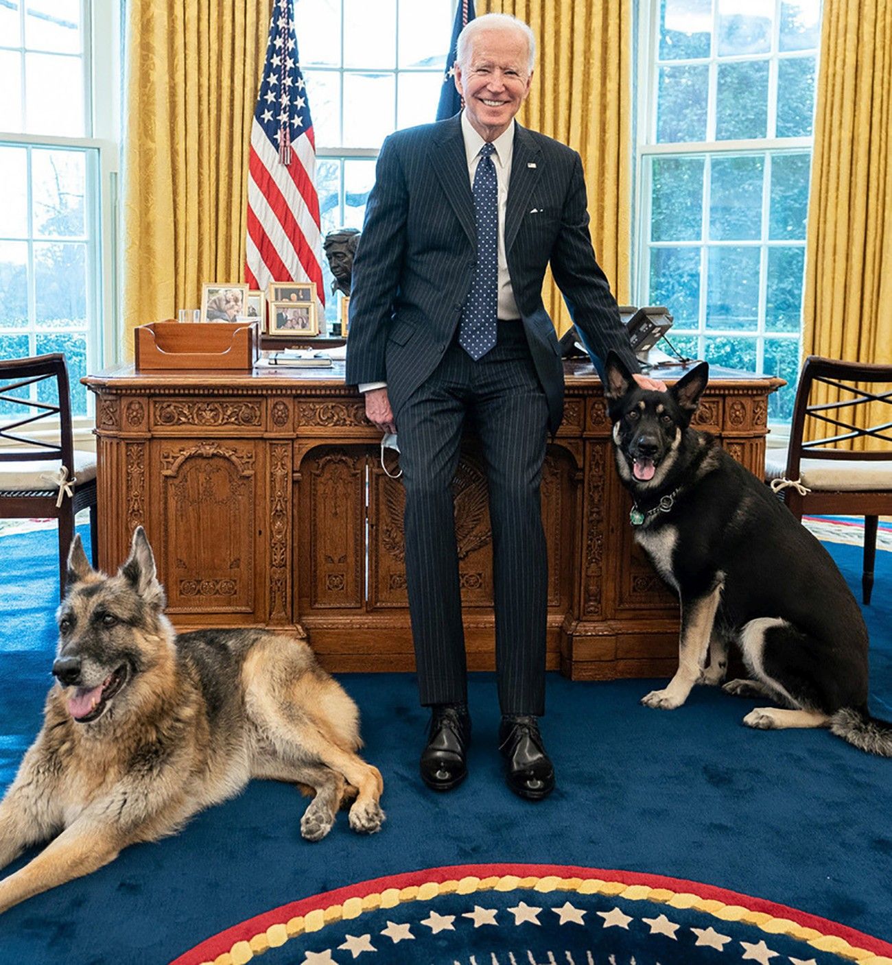 VIP cani alla casa nianca joe biden