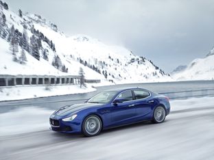 Maserati si gode l’inverno a Courmayeur