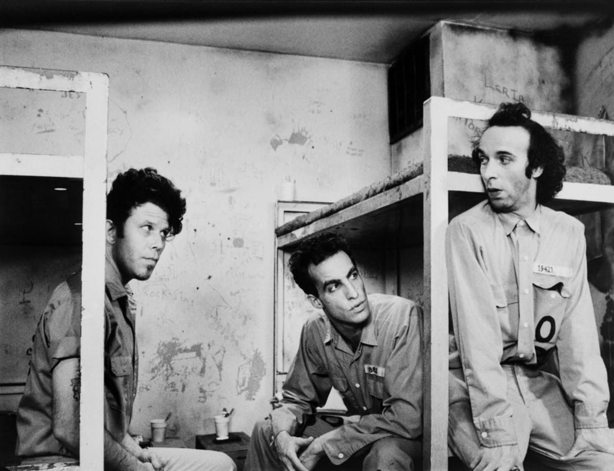 Roberto Benigni, Tom Waits e John Lurie in Daunbailò (1986)