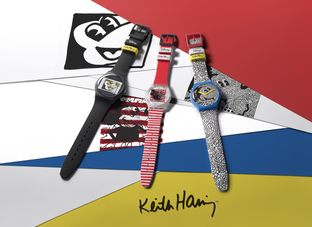 Swatch Mickey Mouse X Keith Haring Collection : il tempo diventa Pop