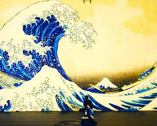 Bologna unica tappa italiana di The Life of Hokusai, birthday show per l’autore della famosissima onda