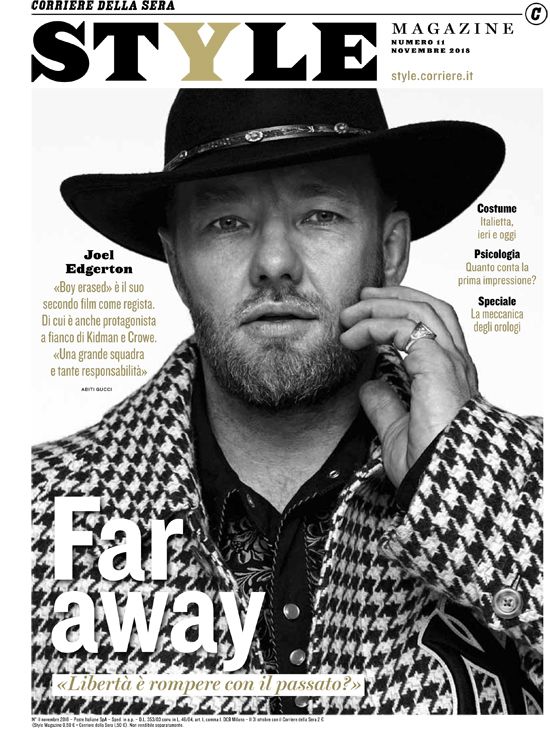 Joel Edgerton: a star is born. The November issue of Style is on sale- immagine 2