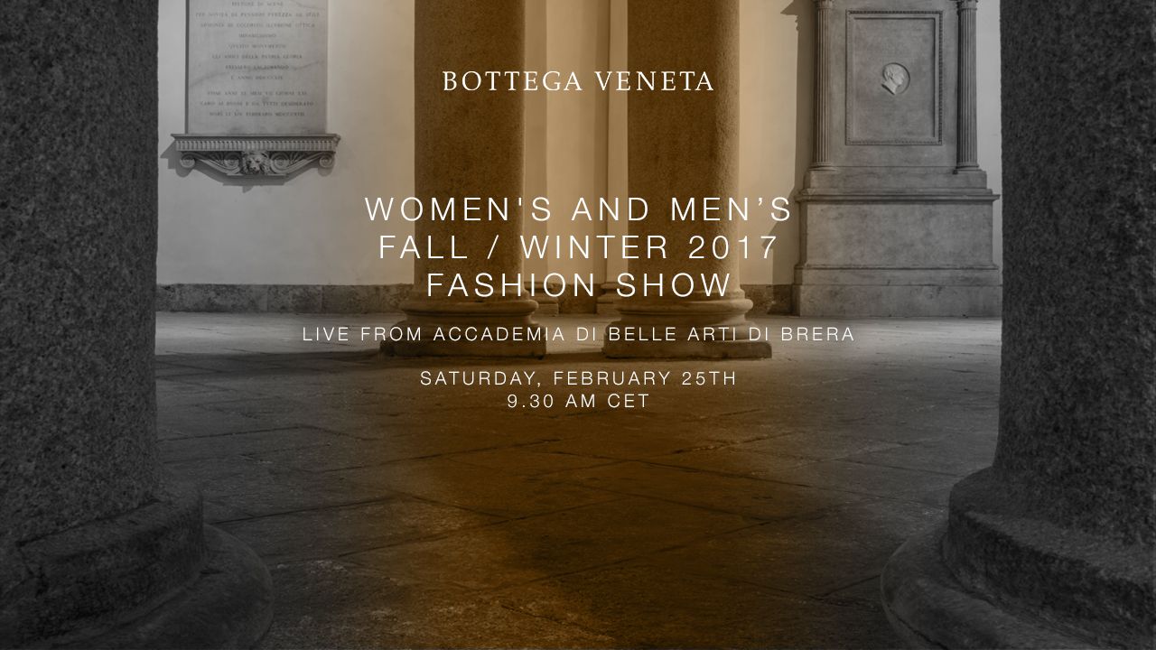 Bottega Veneta autunno/inverno 2017-18, la sfilata in streaming- immagine 2