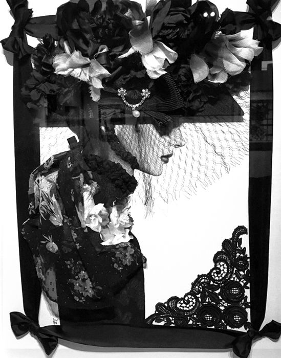 Rose De Dauville: collage di arte e moda- immagine 1