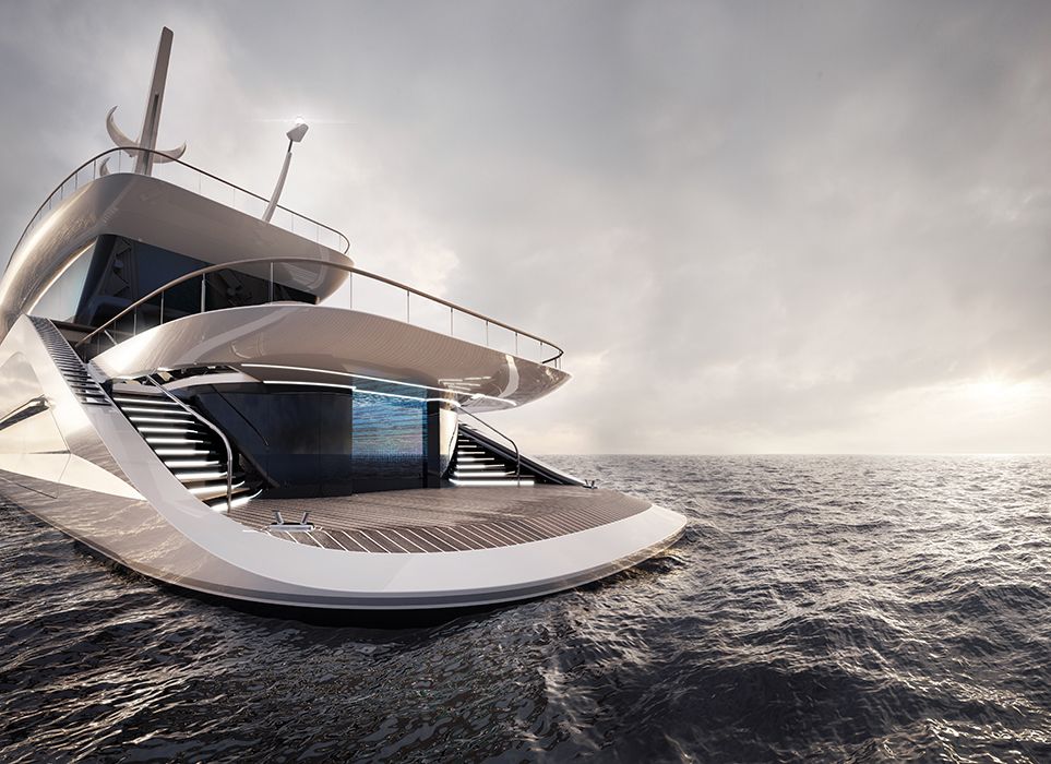 Lo yacht del futuro è trasparente - immagine 6