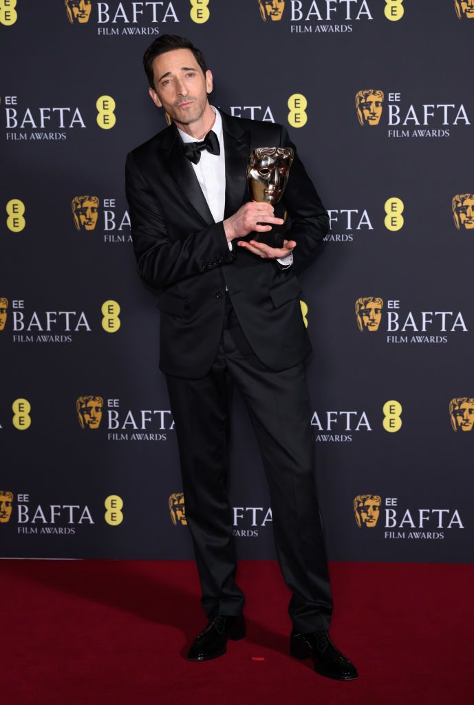 Adrien Brody ai Bafta Film Awards 2025