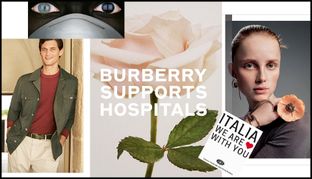 Coronavirus donazioni, da Valentino a Burberry, la moda in prima linea