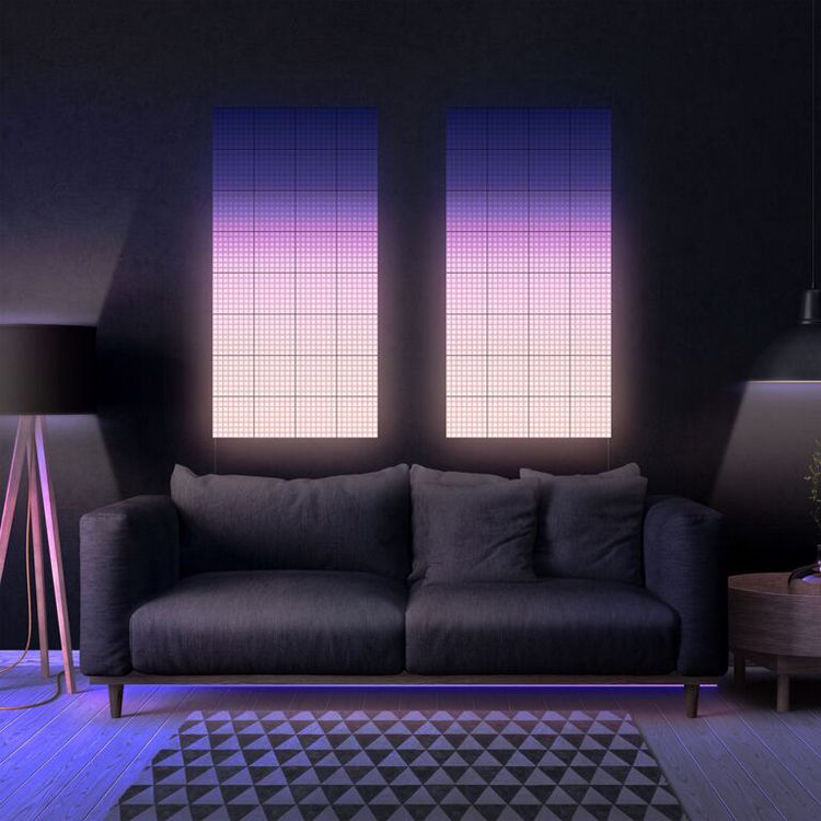Come funzionano le nuove Twinkly Squares: le luci-mosaico smart che si comandano via app- immagine 3