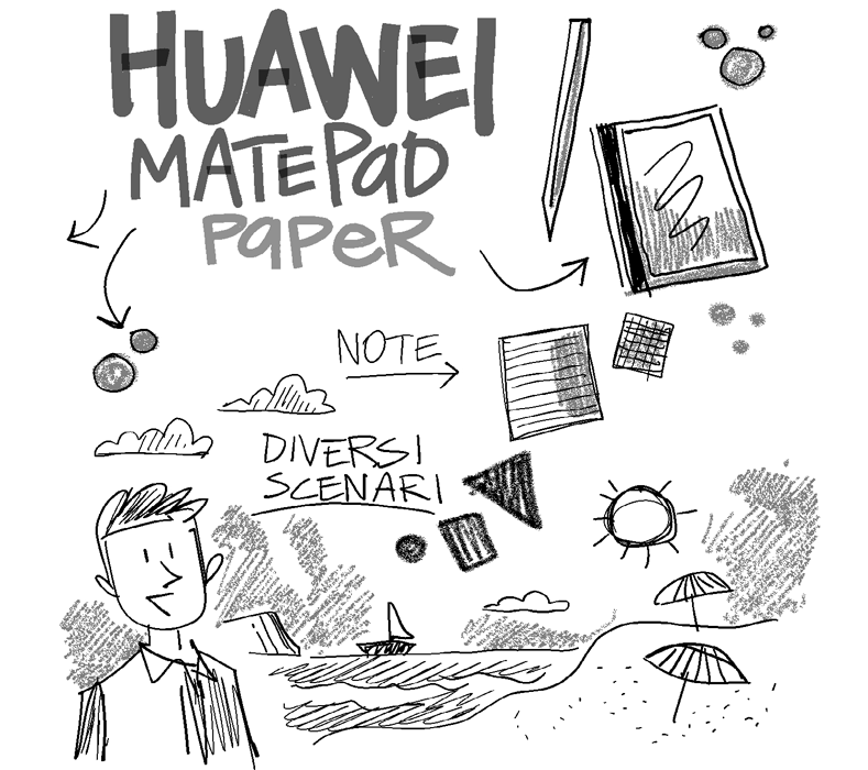 Abbiamo provato il nuovo Huawei MatePad Paper: il tablet per leggere e scrivere come sulla carta- immagine 5