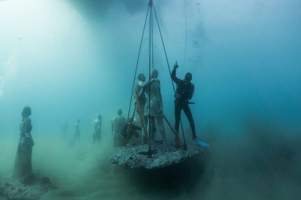 Le eco-sculture del museo sottomarino di Lanzarote - immagine 6