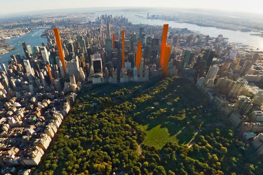 Magri, alti e vanitosi. Grattacieli grissino, a Manhattan - immagine 3