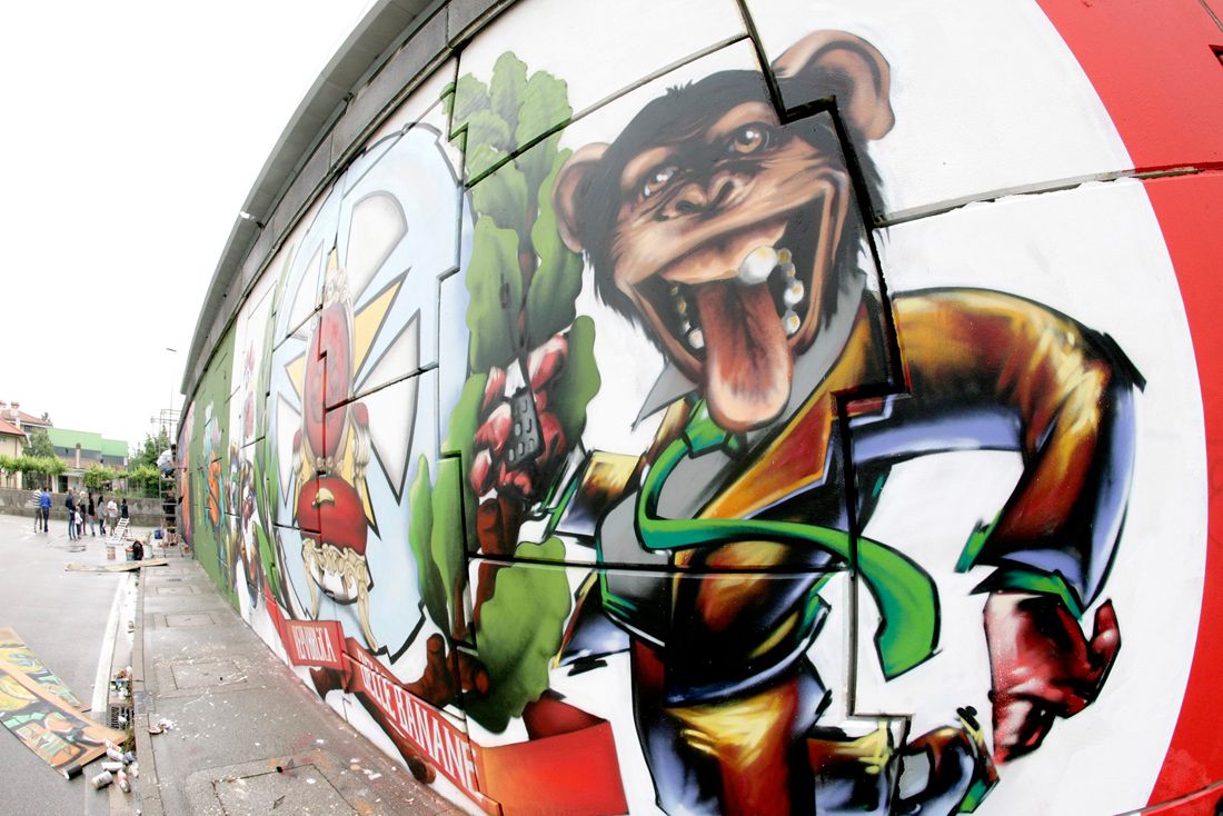 I murales d&#8217;artista del festival di street art di Gemona - immagine 15