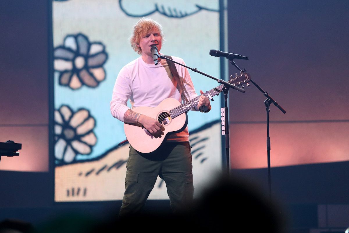 Ed Sheeran dal vivo il 21 settembre 2023 a Los Angeles per Amazon Music Live. Credit: Jerritt Clark/Getty Images for Amazon Music