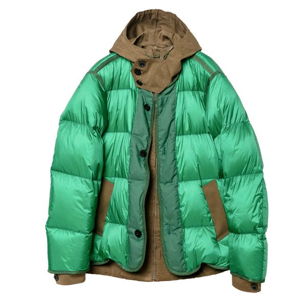 Sacai X Ten c: piumini e giacche uomo dallo stile sport couture- immagine 3