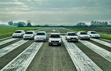 VW Golf, l’evoluzione della specie. Sette generazioni a confronto