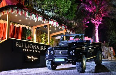The Billionaire experience: la nuova stagione a Porto Cervo del famoso ristorante-teatro