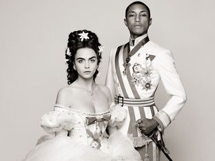 Pharrell Williams e Cara Delevingne  protagonisti del nuovo film Chanel