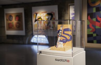 L’arte di Ugo Nespolo colora i 35 anni di Swatch