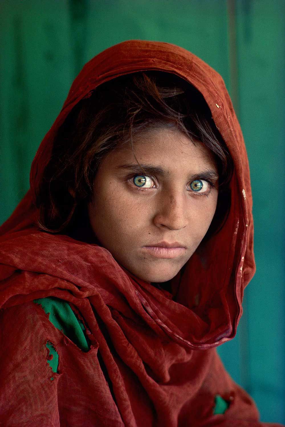 steve mccurry icons mostra riccione la ragazza afghana