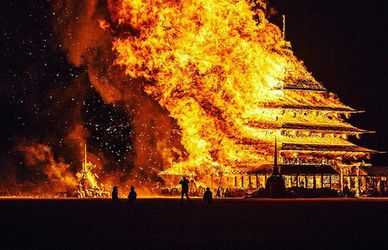 Le incredibili installazioni di The Burning Man