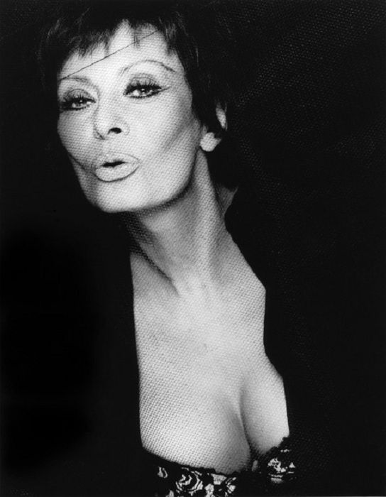 Sophia Loren by Greg Gorman