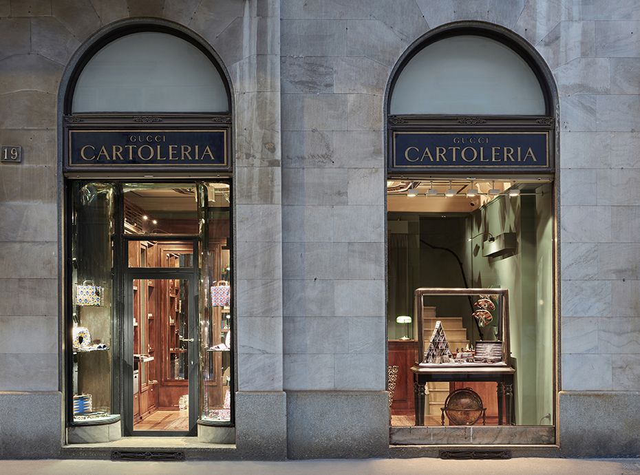 Gucci Cartoleria a Milano, magica reinterpretazione italiana - immagine 5