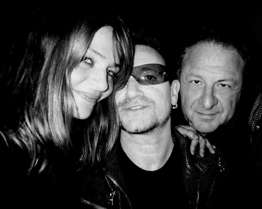 Jean Pigozzi Helena Christensen, Bono and me
