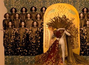 La fotografia incontra l’arte di Klimt