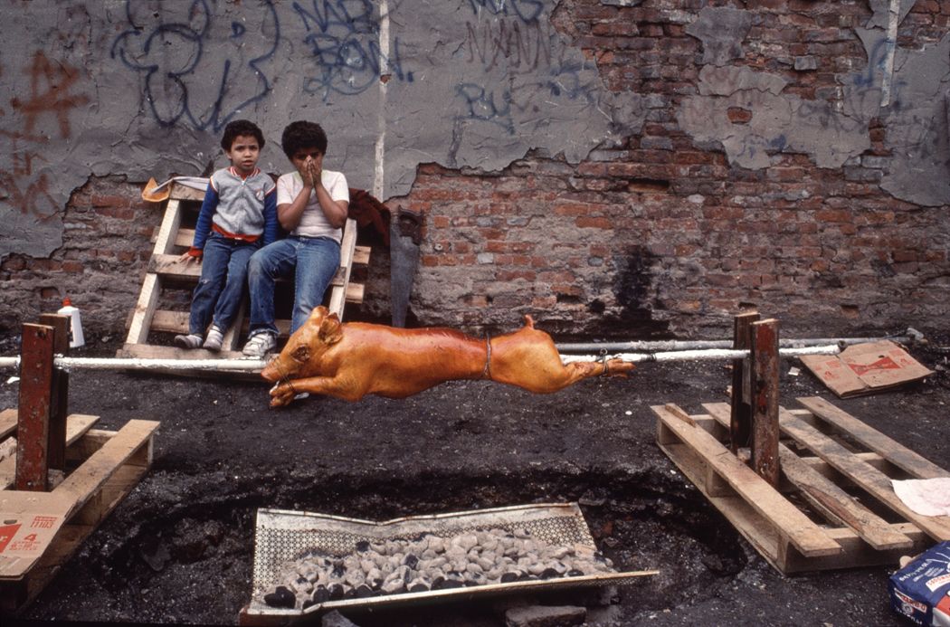 Arlene Gottfried, Summer Afternoon, Lower East Side, 1985