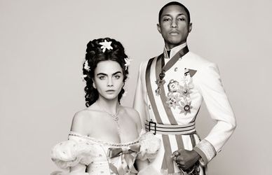 Pharrell Williams e Cara Delevingne  protagonisti del nuovo film Chanel