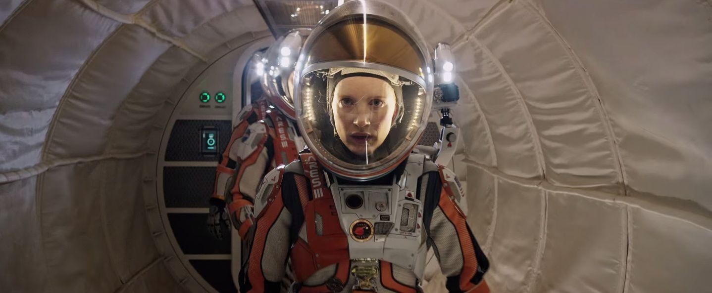 jessica chastain in the martian