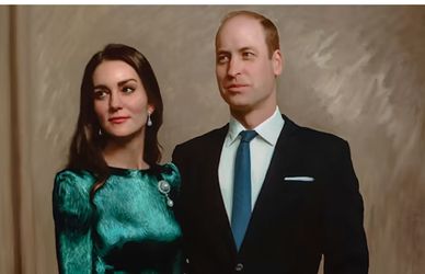 Kate Middleton e il Principe William: svelato il primo ritratto ufficiale di coppia