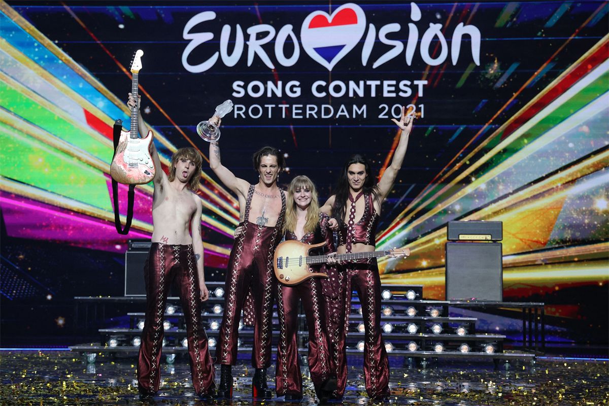 eurovision song contest maneskin 2021