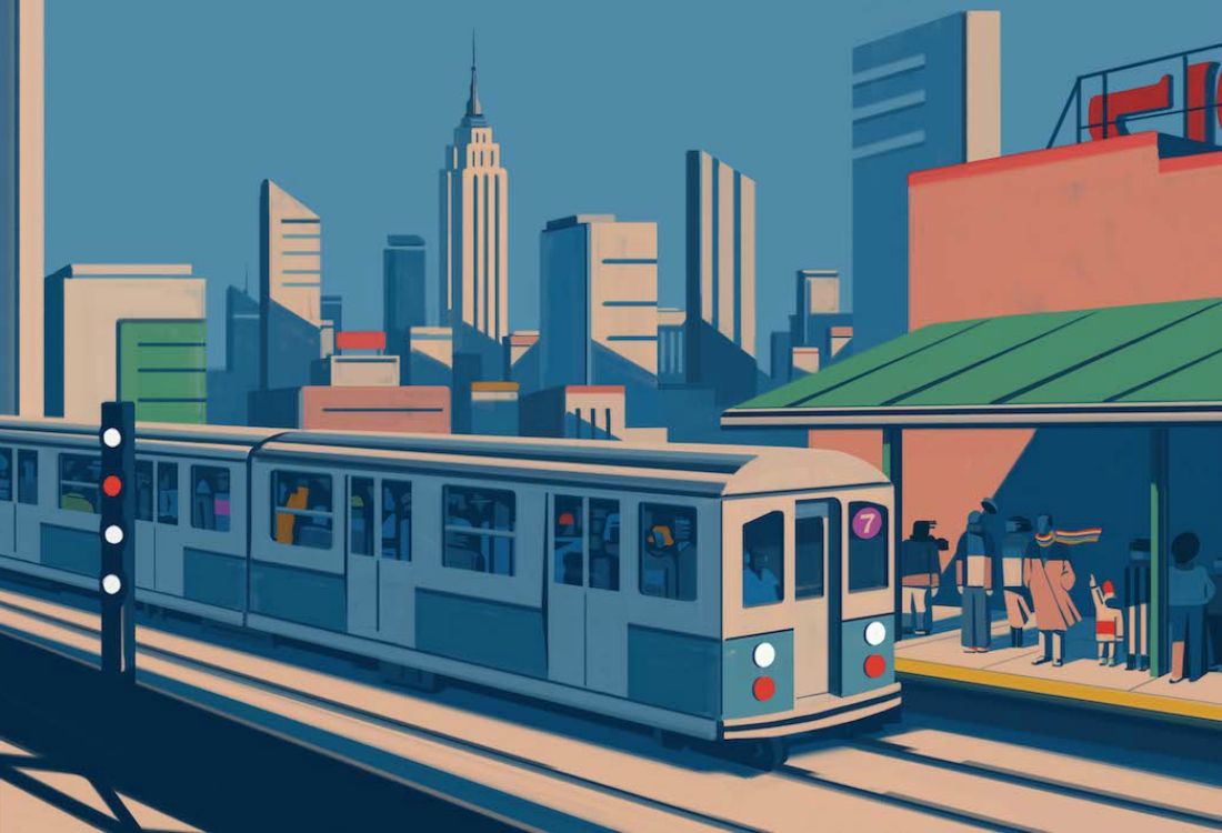 Storia disegnata della metro di New York- immagine 1