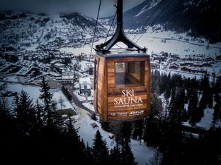 Con QC Terme a La Thuile per provare la Ski Sauna sospesa tra i monti