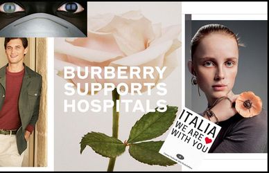 Coronavirus donazioni, da Valentino a Burberry, la moda in prima linea