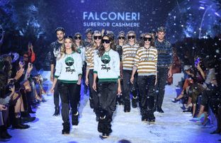 Falconeri fashion show, tra ghiacciai e fiordi Islandesi