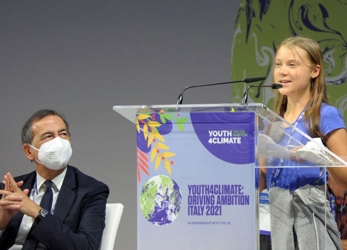 Youth4Climate, Greta Thunberg all&#8217;evento che introduce la Pre-Cop26- immagine 2