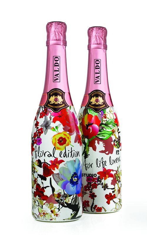 Vino e design: Valdo Rosé spumante brut limited edition- immagine 2