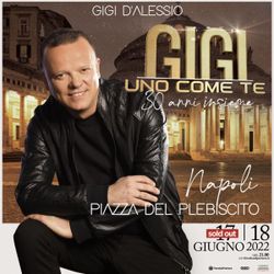 Stasera in tv il concerto evento di Gigi D’Alessio: la festa a Napoli per i 30 anni di carriera